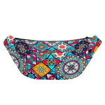 Bohemian Indian Mandala Patchwork Print Fanny Pack