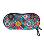 Bohemian Indian Mandala Patchwork Print Glasses Case