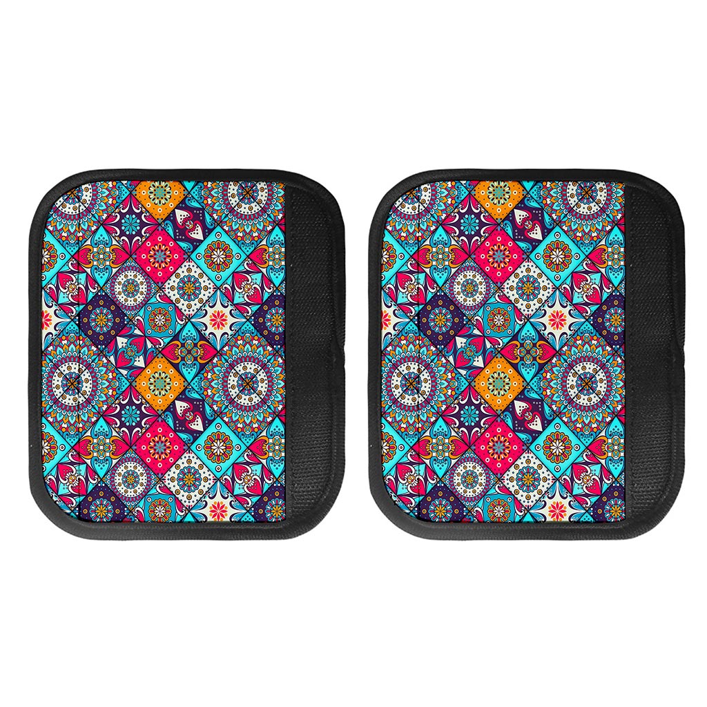 Bohemian Indian Mandala Patchwork Print Handle Covers