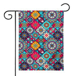 Bohemian Indian Mandala Patchwork Print House Flag