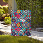 Bohemian Indian Mandala Patchwork Print House Flag