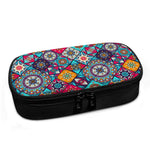 Bohemian Indian Mandala Patchwork Print Insulin Cooler Travel Case