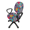 Bohemian Indian Mandala Patchwork Print Office Chair Cover