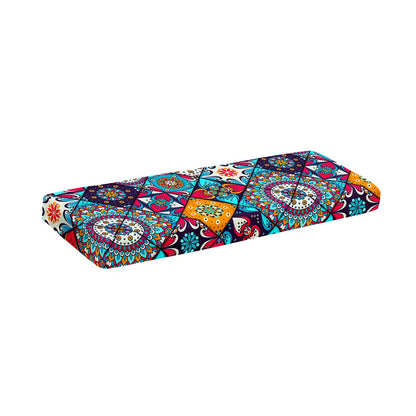 Bohemian Indian Mandala Patchwork Print Piano Keyboard Cover