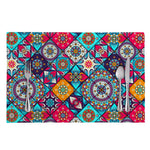 Bohemian Indian Mandala Patchwork Print Placemat