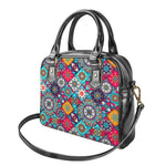 Bohemian Indian Mandala Patchwork Print Shoulder Handbag