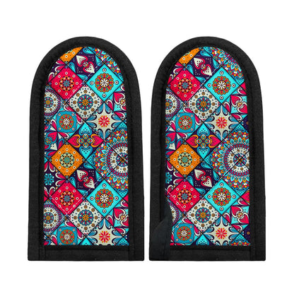 Bohemian Indian Mandala Patchwork Print Skillet Handle Cover