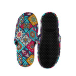 Bohemian Indian Mandala Patchwork Print Slippers