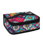 Bohemian Indian Mandala Patchwork Print Small Lunch Bag