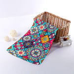 Bohemian Indian Mandala Patchwork Print Towel