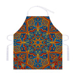 Bohemian Indian Mandala Pattern Print Adjustable Apron