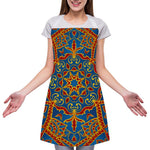 Bohemian Indian Mandala Pattern Print Adjustable Apron