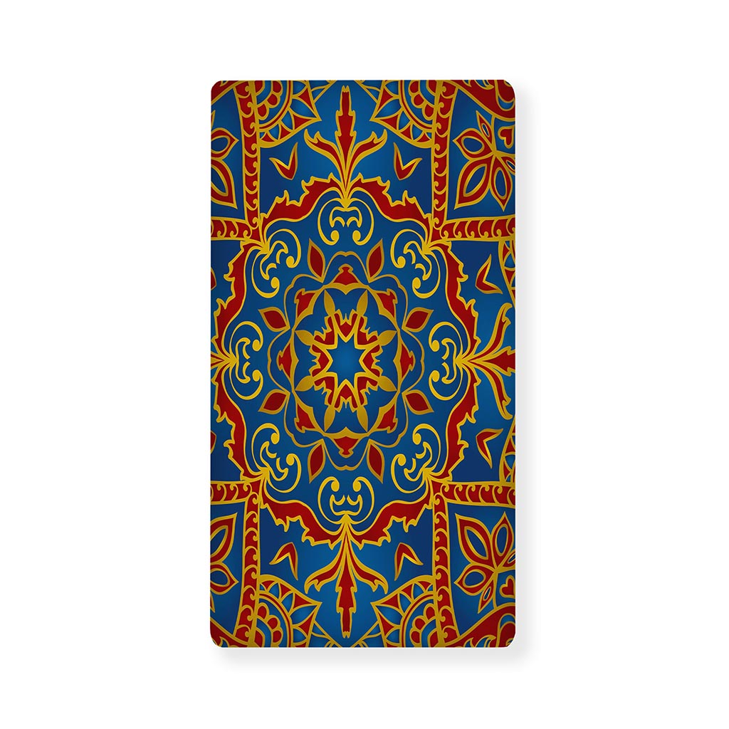 Bohemian Indian Mandala Pattern Print Baby Crib Sheet