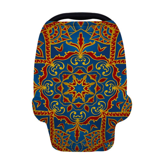 Bohemian Indian Mandala Pattern Print Baby Seat Cover