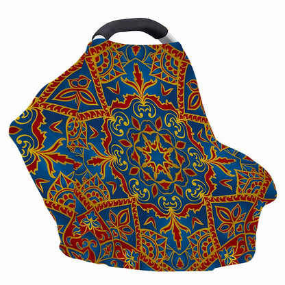 Bohemian Indian Mandala Pattern Print Baby Seat Cover