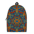 Bohemian Indian Mandala Pattern Print School Backpack