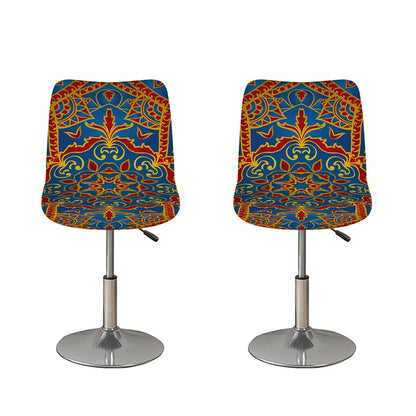 Bohemian Indian Mandala Pattern Print Bar Stool Covers