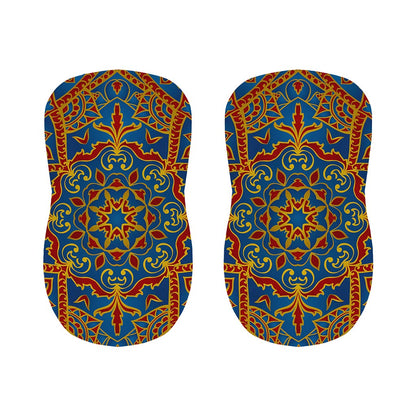Bohemian Indian Mandala Pattern Print Bar Stool Covers