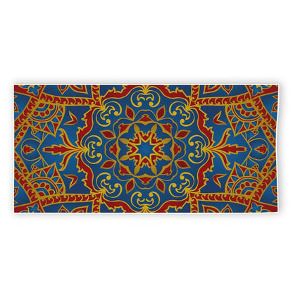 Bohemian Indian Mandala Pattern Print Beach Towel