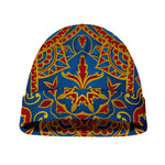 Bohemian Indian Mandala Pattern Print Beanie