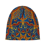 Bohemian Indian Mandala Pattern Print Beanie