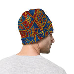 Bohemian Indian Mandala Pattern Print Beanie