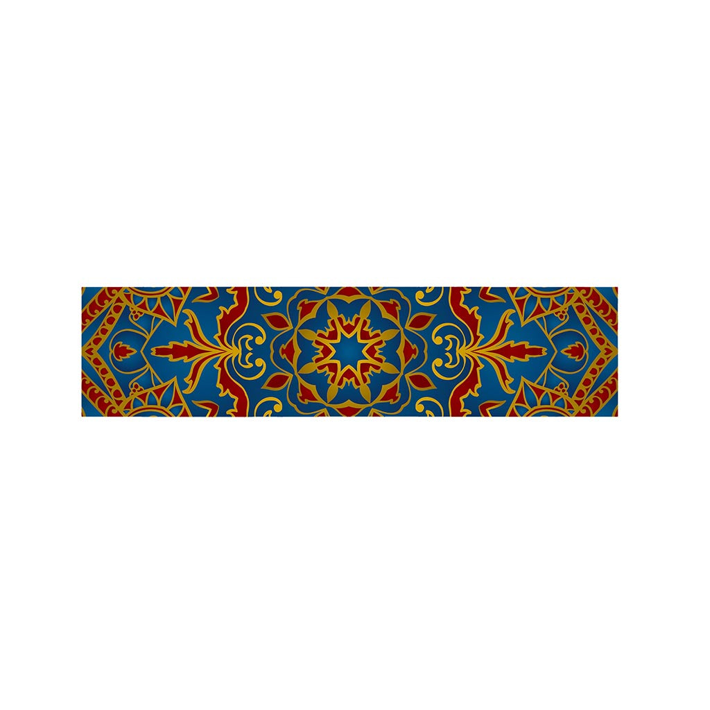 Bohemian Indian Mandala Pattern Print Bed Runner