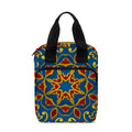 Bohemian Indian Mandala Pattern Print Bible Tote Bag
