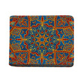 Bohemian Indian Mandala Pattern Print Bifold Wallet