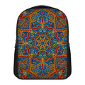 Bohemian Indian Mandala Pattern Print Casual Backpack