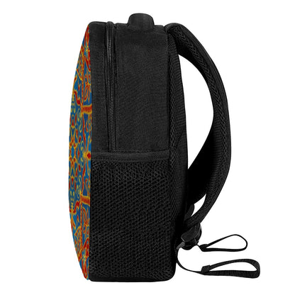 Bohemian Indian Mandala Pattern Print Casual Backpack