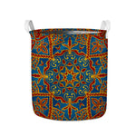 Bohemian Indian Mandala Pattern Print Collapsible Laundry Basket