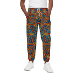 Bohemian Indian Mandala Pattern Print Cotton Pants