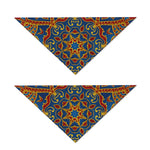 Bohemian Indian Mandala Pattern Print Dog Bandana