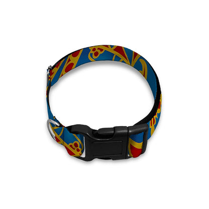 Bohemian Indian Mandala Pattern Print Dog Collar