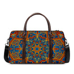 Bohemian Indian Mandala Pattern Print Duffle Bag
