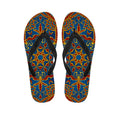 Bohemian Indian Mandala Pattern Print Flip Flops