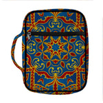 Bohemian Indian Mandala Pattern Print Front Pocket Bible Bag
