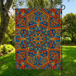 Bohemian Indian Mandala Pattern Print Garden Flag