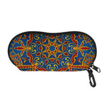 Bohemian Indian Mandala Pattern Print Glasses Case