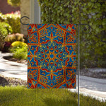 Bohemian Indian Mandala Pattern Print House Flag