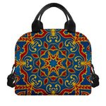 Bohemian Indian Mandala Pattern Print Insulated Lunch Bag