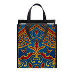 Bohemian Indian Mandala Pattern Print Insulated Lunch Tote