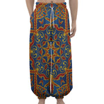 Bohemian Indian Mandala Pattern Print Lantern Pants
