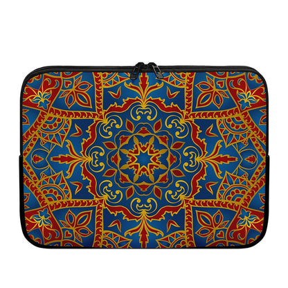 Bohemian Indian Mandala Pattern Print Laptop Sleeve