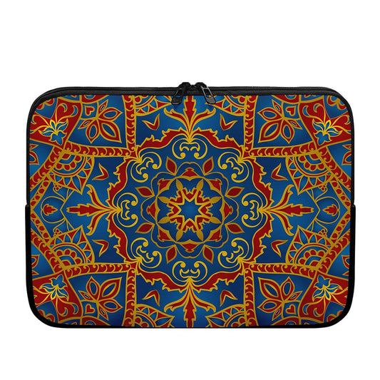 Bohemian Indian Mandala Pattern Print Laptop Sleeve