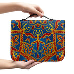 Bohemian Indian Mandala Pattern Print Leather Bible Cover