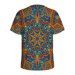 Bohemian Indian Mandala Pattern Print Men's Sports T-Shirt