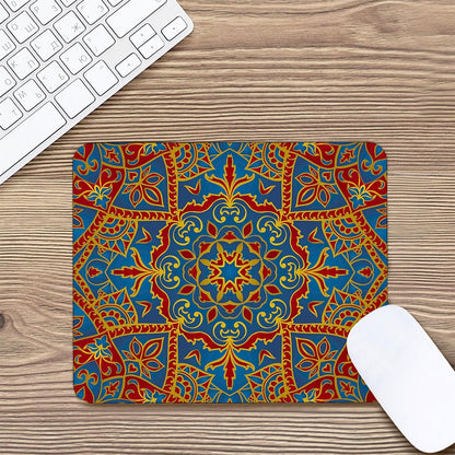 Bohemian Indian Mandala Pattern Print Mouse Pad