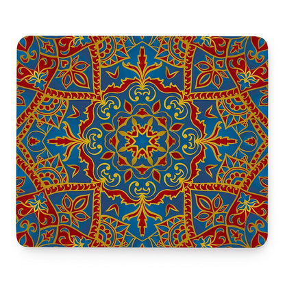 Bohemian Indian Mandala Pattern Print Mouse Pad